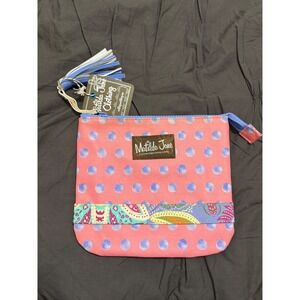 Matilda Jane The Adventure Begins Waterproof Large Zippered Pouch New With Tags